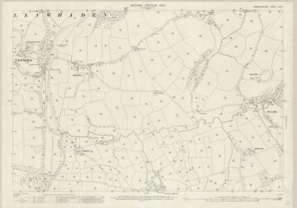 Pembrokeshire XXIX.1 (includes: Llawhaden; Narberth North; Robeston Wathen) - 25 Inch Map