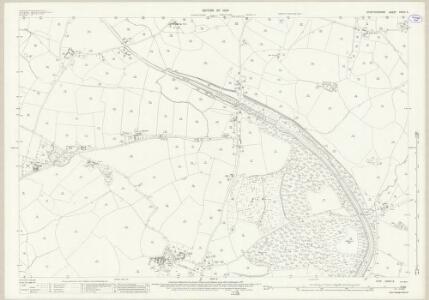 Staffordshire XXXVI.5 (includes: High Offley; Norbury) - 25 Inch Map