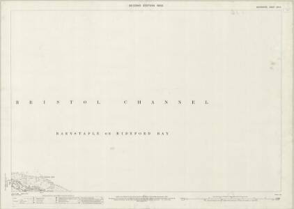 Devon XVII.3 (includes: Hartland) - 25 Inch Map