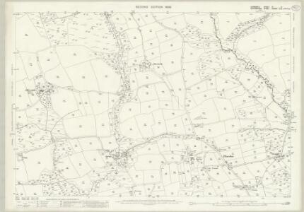 Cornwall IV.2 (includes: Bradworthy; Kilkhampton) - 25 Inch Map
