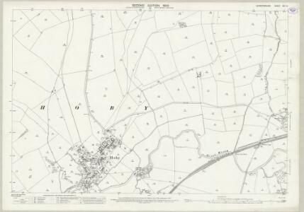 Leicestershire XIX.10 (includes: Asfordby; Frisby; Hoby with Rotherby) - 25 Inch Map