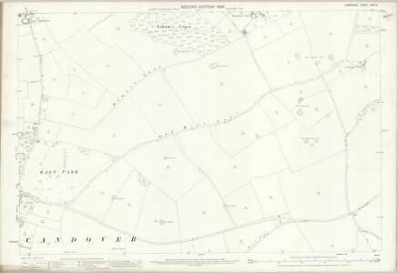 Hampshire and Isle of Wight XXVI.15 (includes: Bradley; Preston Candover) - 25 Inch Map