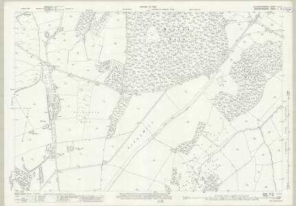 Gloucestershire VII.15 (includes: Broadway; Chipping Campden; Saintbury; Weston Subedge; Willersey) - 25 Inch Map