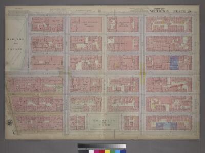 Plate 10, Part of Section 3: [Bounded by E. 26th Street, Second Avenue, E. 20th Street, Broadway, E. 23rd Street and Madison Avenue.]