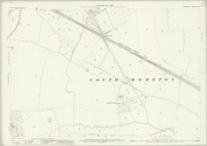 Berkshire XV.12 (includes: Blewbury; Didcot; East Hagbourne; North Moreton; South Moreton) - 25 Inch Map