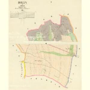 Hollin - c1967-1-001 - Kaiserpflichtexemplar der Landkarten des stabilen Katasters