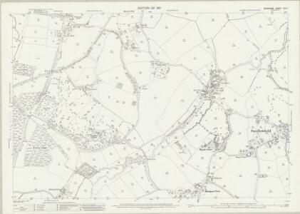 Berkshire XLV.7 (includes: Beech Hill; Shinfield; Swallowfield) - 25 Inch Map