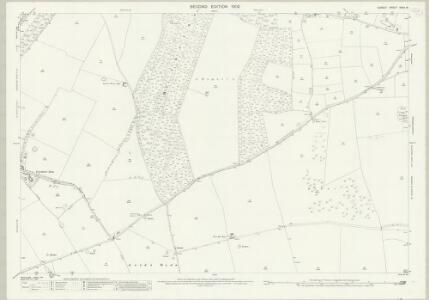 Dorset XXXII.15 (includes: Burleston; Dewlish; Milborne) - 25 Inch Map