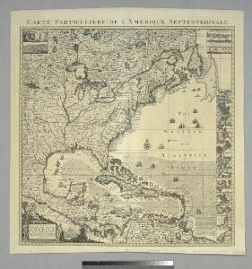 A map of the British Empire in America: with the French, Spanish and Hollandish settlements adjacent thereto / by Henry Popple; I. Condet s.