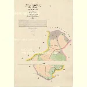 Nasawrk - c4963-1-001 - Kaiserpflichtexemplar der Landkarten des stabilen Katasters
