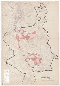 Winkel: Definition der Siedlungen für die eidgenössische Volkszählung am 01.12.1970; Siedlungskarte