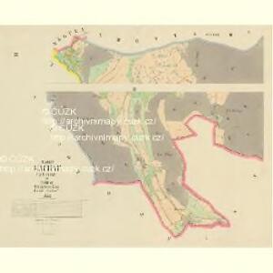 Machau (Machow) - c4351-1-003 - Kaiserpflichtexemplar der Landkarten des stabilen Katasters