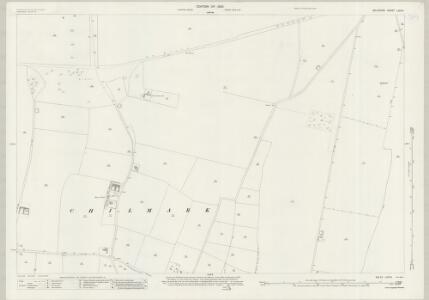 Wiltshire LXIV.4 (includes: Chilmark; Teffont) - 25 Inch Map