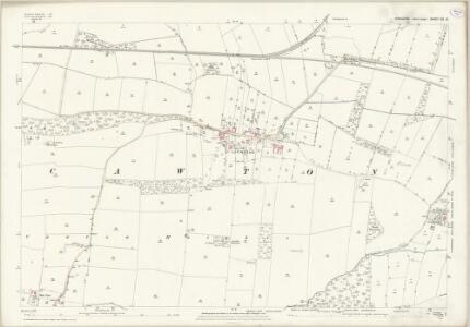 Yorkshire CV.12 (includes: Cawton; Coulton; Gilling East; Hovingham; Stonegrave) - 25 Inch Map