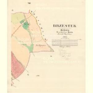 Brzestek - m0245-1-007 - Kaiserpflichtexemplar der Landkarten des stabilen Katasters
