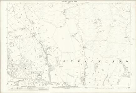 Westmorland XXXIII.7 (includes: Nether Staveley; Over Staveley; Strickland Roger) - 25 Inch Map