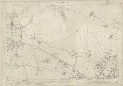 Staffordshire LXII.1 (includes: Codsall; Tettenhall; Wolverhampton; Wrottesley) - 25 Inch Map