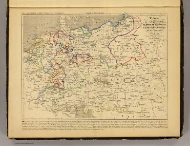 Autriche, Prusse, Confed. Germanique, Pologne 1788 a 1841.
