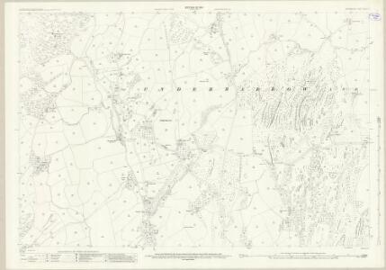 Westmorland XXXVIII.6 (includes: Underbarrow And Bradleyfield) - 25 Inch Map