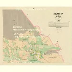 Drahlin - c1488-1-003 - Kaiserpflichtexemplar der Landkarten des stabilen Katasters