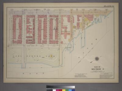 Plate 32, Part of Section 5: [Bounded by Avenue A, (East River) East End Avenue and E. 85th Street.]