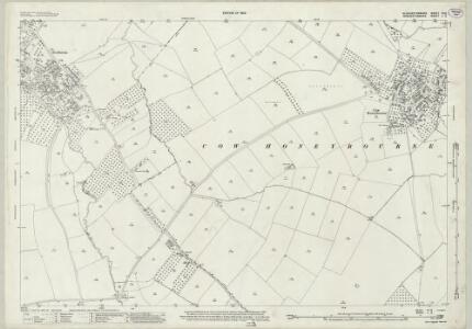 Gloucestershire VII.2 (includes: Bretforton; Cow Honeybourne) - 25 Inch Map