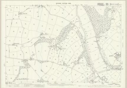 Pembrokeshire VII.3 (includes: Cenarth; Llandygwydd; Maenordeifi) - 25 Inch Map