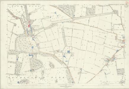 Suffolk LXVIII.3 (includes: Blaxhall; Campsey Ash; Rendlesham; Tunstall; Wantisden) - 25 Inch Map