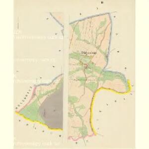 Dlouhonowitz - c1145-1-001 - Kaiserpflichtexemplar der Landkarten des stabilen Katasters