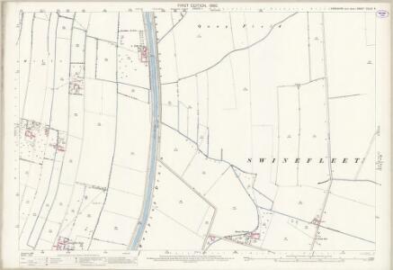 Yorkshire CCLIII.5 (includes: Goole Fields; Reedness; Swinefleet) - 25 Inch Map