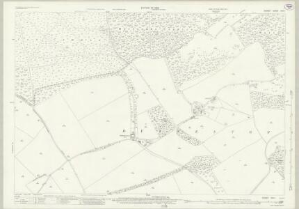 Dorset XXIV.1 (includes: Durweston; Shillingstone; Turnworth) - 25 Inch Map