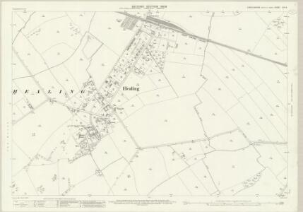 Lincolnshire XXII.5 (includes: Great Coates; Healing; Stallingborough) - 25 Inch Map