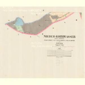 Nieder Rothwasser - m0486-1-004 - Kaiserpflichtexemplar der Landkarten des stabilen Katasters
