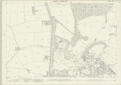 Rutland V.12 (includes: Burley; Cottesmore; Exton) - 25 Inch Map