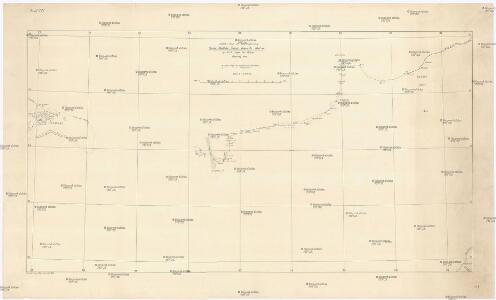 Sketch-map of reconnaissance from Dakhla oasis towards Kufra