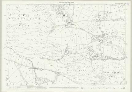 Devon LII.15 (includes: Hatherleigh; Jacobstowe) - 25 Inch Map