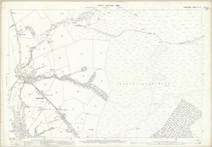 Lancashire XL.14 (includes: Barnacre With Bonds; Bleasdale) - 25 Inch Map