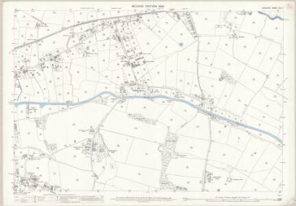 Cheshire XVII.7 (includes: Lymm) - 25 Inch Map