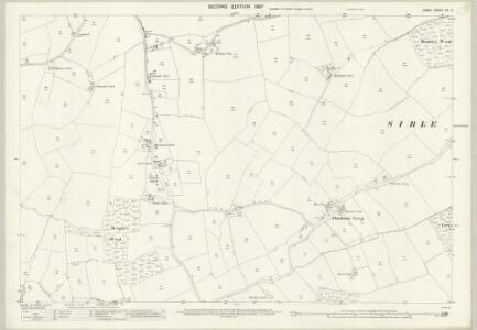 Essex (1st Ed/Rev 1862-96) XVI.2 (includes: Sible Hedingham) - 25 Inch Map