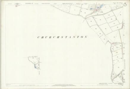 Somerset LXXXVI.3 & 7 (includes: Churchstanton; Otterford; Pitminster) - 25 Inch Map