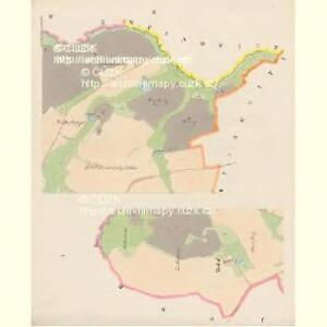 Prosetsch Woborzischt - c6116-1-001 - Kaiserpflichtexemplar der Landkarten des stabilen Katasters