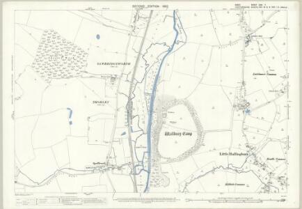 Essex (1st Ed/Rev 1862-96) XXXI.7 (includes: Great Hallingbury; Little Hallingbury; Sawbridgeworth; Thorley) - 25 Inch Map