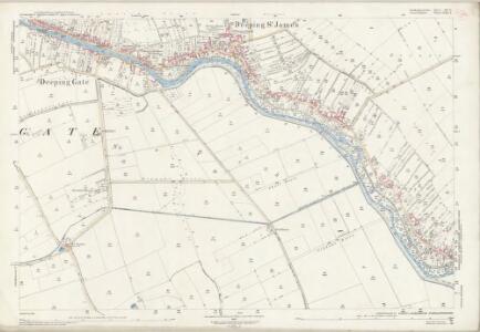 Lincolnshire CLII.2 (includes: Deeping Gate; Deeping St James; Northborough) - 25 Inch Map