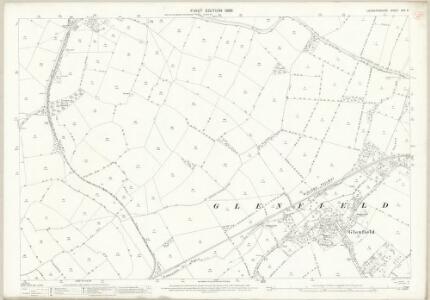 Leicestershire XXX.8 (includes: Glenfields; Groby; Ratby) - 25 Inch Map
