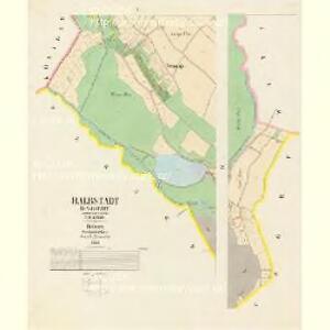 Halbstadt - c4569-1-002 - Kaiserpflichtexemplar der Landkarten des stabilen Katasters
