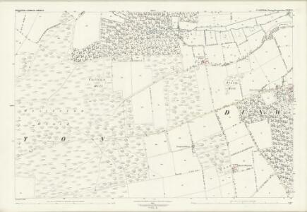 Suffolk XXXIX.16 (includes: Dunwich; Westleton) - 25 Inch Map