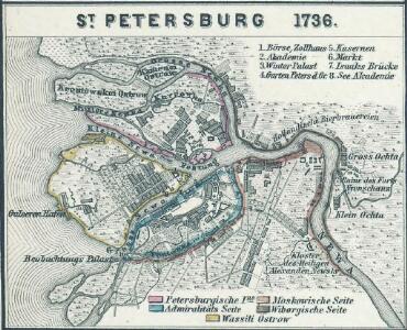 St. Petersburg 1736
