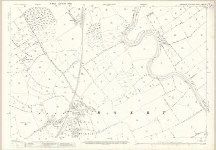 Yorkshire LXXXVI.8 (includes: Kirby Wiske; Pickhill With Roxby; Swainby With Allerthorpe) - 25 Inch Map