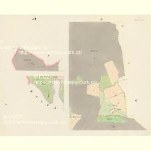Hlubosch (Hluboss) - c1896-1-001 - Kaiserpflichtexemplar der Landkarten des stabilen Katasters