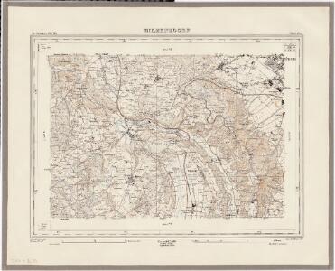 Topographischer Atlas der Schweiz (Siegfried-Karte): Den Kanton Zürich betreffende Blätter: Blatt 160: Birmensdorf